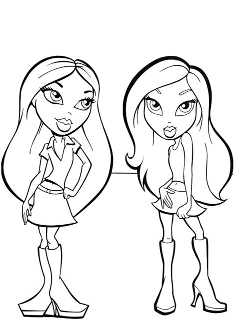 Bratz Coloring Pages Learn To Coloring
