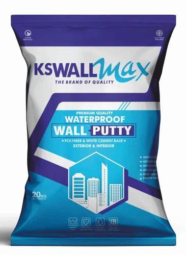 Ks Wall Max Waterproof Wall Putty 20 Kg At Rs 380bag In Ghaziabad