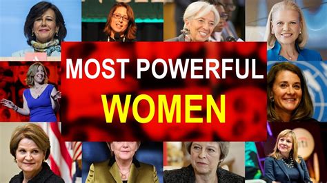 Top 30 Most Powerful Women In The World Warpaint Journal