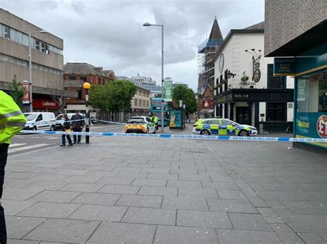 Major Police Cordon Set Up In Nottingham City Centre After Serious