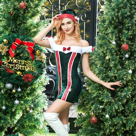 Women Christmas Costumes Erotic Sexy Christmas Dress Santa Claus Costumes For Adult Women New