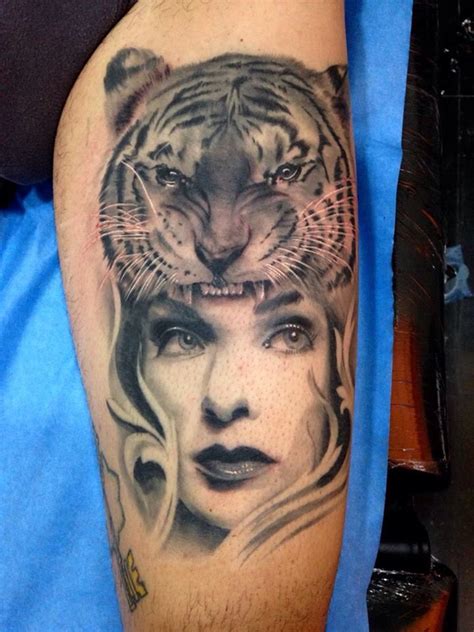 10+ best tiger stripes tattoo ideas and designs. #TigerSoul | Tiger stripe tattoo, Black and grey tattoos ...