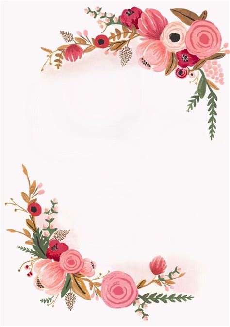 El anuncio de boda es, en cierta medida, el primer contacto con tus el nuevo romántico con flores secas,rosa cadaqués. Pin de Pao Polanco em Fondos de flores | Molduras para ...