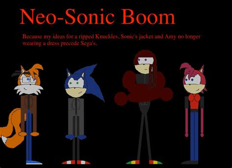 Neo Sonic Boom By Exodvs On Deviantart