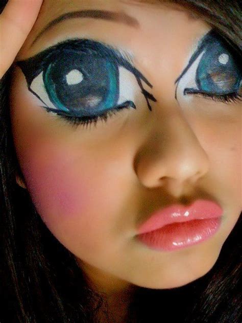Manga Or Anime Makeup Tips And Tutorials Girl Eye Makeup Anime Eye