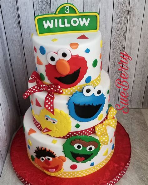 Baby Sesame Street Cakes