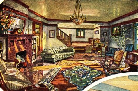 My Living 1920s Home Decor 1920s Interior 1930 Interior Design
