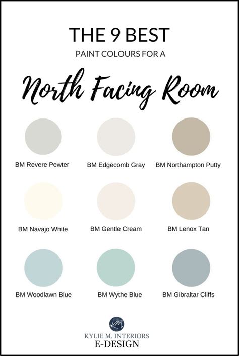 North Facing Room The Best Most Popular Benjamin Moore Paint Colours