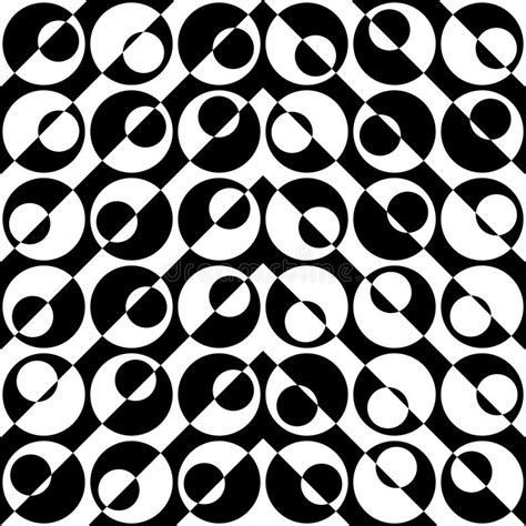 Seamless Circle Pattern Stock Vector Illustration Of Lattice 91414777