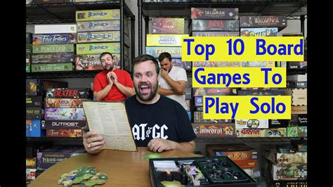Top 10 Board Games To Play Solo Youtube