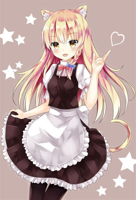 Genial Anime Girl Cat Maid Seleran