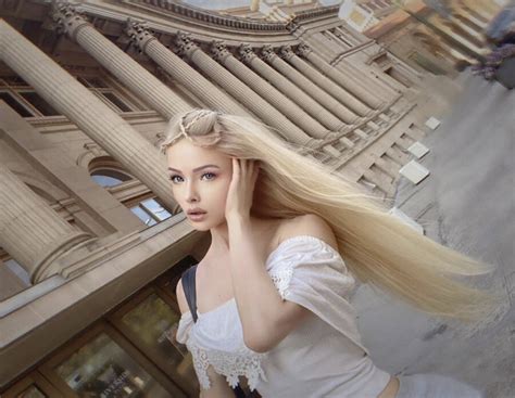 Surreal Photos Of Valeria Lukyanova The Human Barbie Doll Cloud Hot Girl