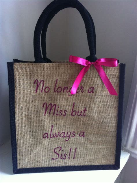 Free shipping on orders over $25 shipped by amazon. No Longer a Miss but always a Sis! Personalised Bridal ...