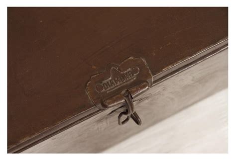 Antique Metal Trunk