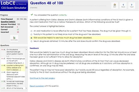 I did one psi exam (scored a 64%); Exam Simulator - Practice for AMT and ASCP Exams