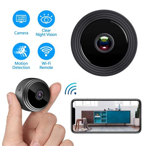 Newest Mini Hidden Camera Wifi Security Recording Spy Camera With