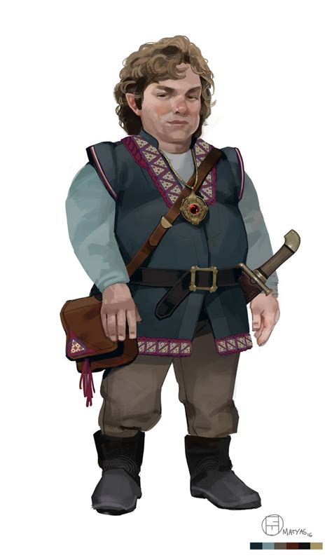 Image Result For D D Halfling Merchant Character Portraits Dungeons
