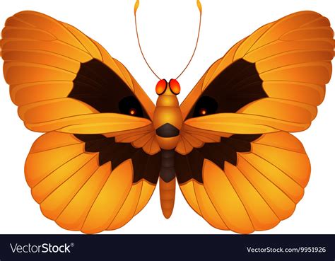 Halloween Butterfly Royalty Free Vector Image Vectorstock