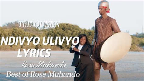Rose Muhando Ndivyo Ulivyo Official Video Lyrics Youtube