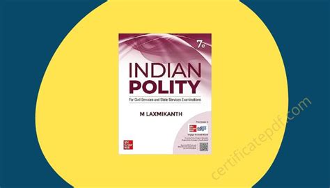 New Indian Polity By Laxmikant Th Edition Pdf