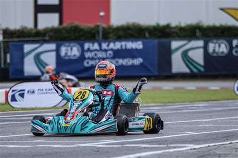 Fia Karting World Championship Lonato Iglesias Is The New World