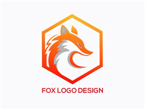 Fox Logo Art Design Uplabs