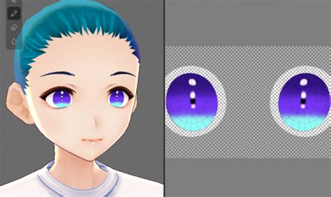 Biberawo namiiro prossy / dj erycom: Anime Eye Texture Vroid - With vroid hub, users can post their own 3d models to make their ...