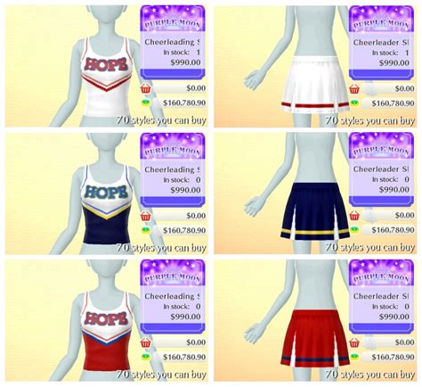 Style savvy styling star guide. Style Boutique 2: Fashion Forward Guide: Purple Moon - Cheerleader Outfit