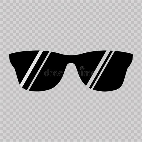 Icono De Lentes De Sol Aislado En Fondo Transparente Vector