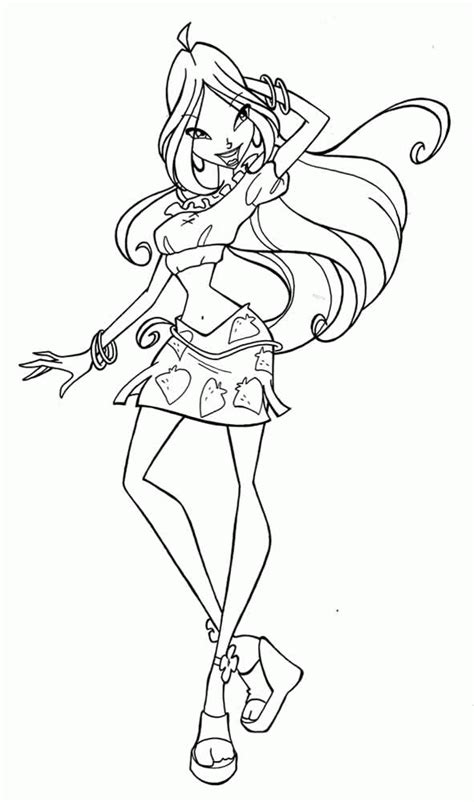 You might also be interested in coloring pages from winx club flora category. To print Winx Flora coloring pages for free, Winx Flora ...