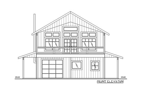 Plan 35572gh Man Cave With Open Floor Plan And 10 Deep Deck Floor