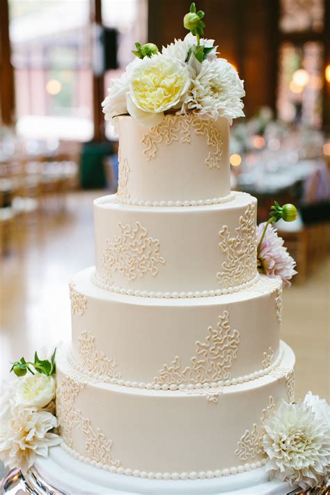 It's delicious, easy to make, and takes less than an hour from start to after 40 minutes, you can test your cake for doneness by inserting a metal skewer into the center. Simple Round Wedding Cake - Elizabeth Anne Designs: The ...