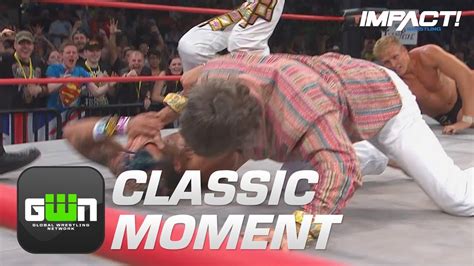 Kevin Von Erich Delivers The Iron Claw At Slammiversary 2014 Classic