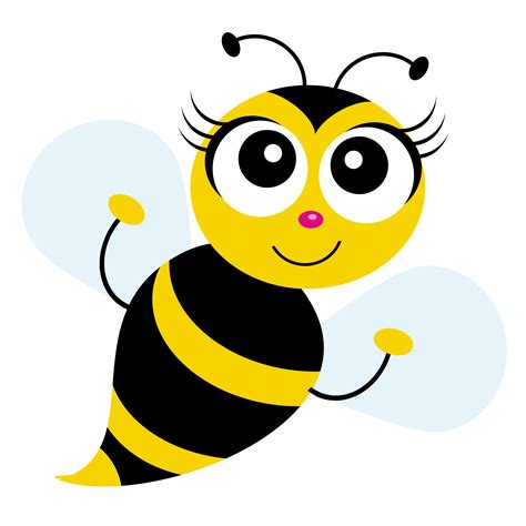 Cartoon Bee Png Free Logo Image