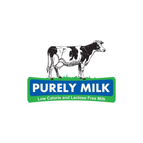 De Alta Gama Moderno It Company Diseño De Logo For Purely Milk Por