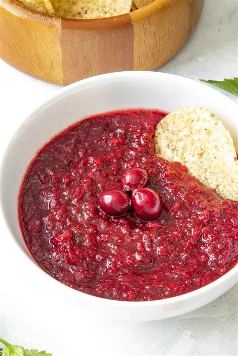 Spicy Cranberry Salsa Spicy Holiday Side Dishes POPSUGAR Food UK