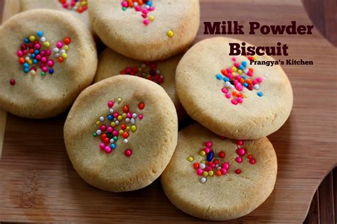 Milk Powder Biscuit Eggless Milk Biscuit In Microwave Convection To
