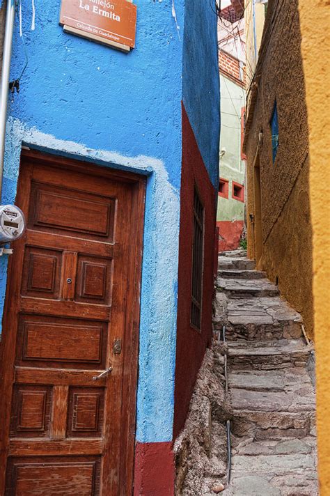 Narrow Street In Guanajuato Mexico 2 Photograph By Tatiana Travelways