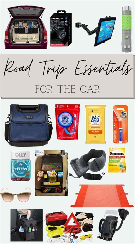 Our Road Trip Essentials And Travel Checklist Printable Design It