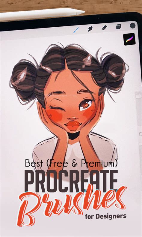30 Best Procreate Brushes For Illustration Free And Premium Graphic