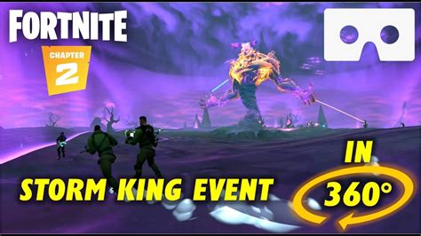 Fortnite Storm King Event In Fortnite Chapter Gameplay In VR YouTube