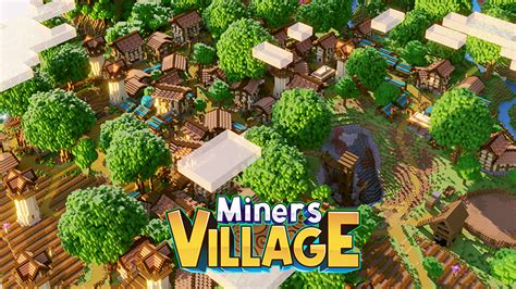 Miners Village By Diluvian Minecraft Marketplace Map Minecraft