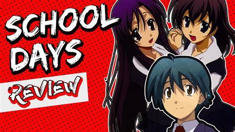 School Days Anime Review Youtube