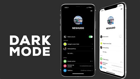 Algunos usuarios han reportado la aparición de una invitación de parte de facebook para poder activar el modo oscuro o dark mode. ¡ACTIVA DARK MODE! (Modo Oscuro) - Facebook Messenger ...