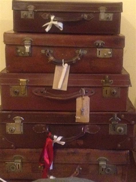 Vintage Suitcases For Storage