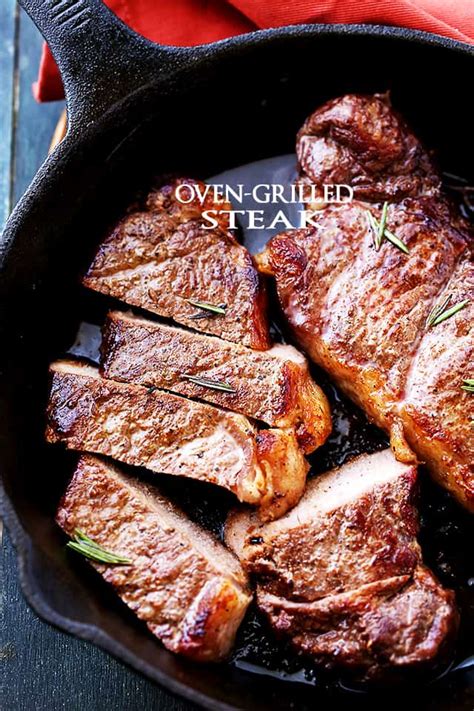 Beef sirloin just might be america's favorite cut of beef, for good reason: Easy Oven Grilled Steak Recipe | Make Perfect Steak in the ...