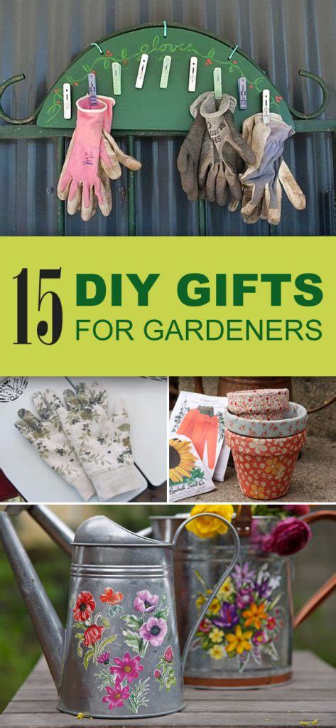 Unique gift ideas for inlaws. DIY Gardening Gift Ideas for the Gardeners in Your Life