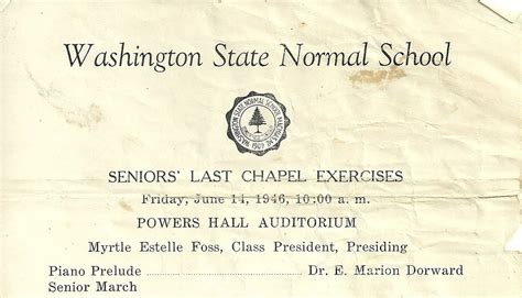 Heirlooms Reunited 1946 Washington State Normal School Machias Maine