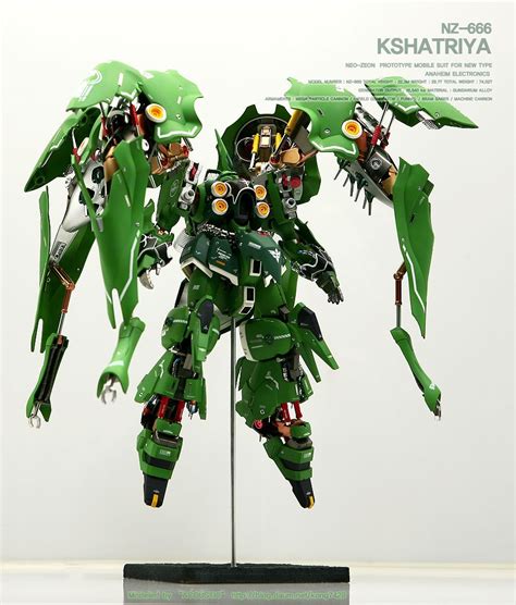 Hg Nz 666 Kshatriya Gundam Manual Concept