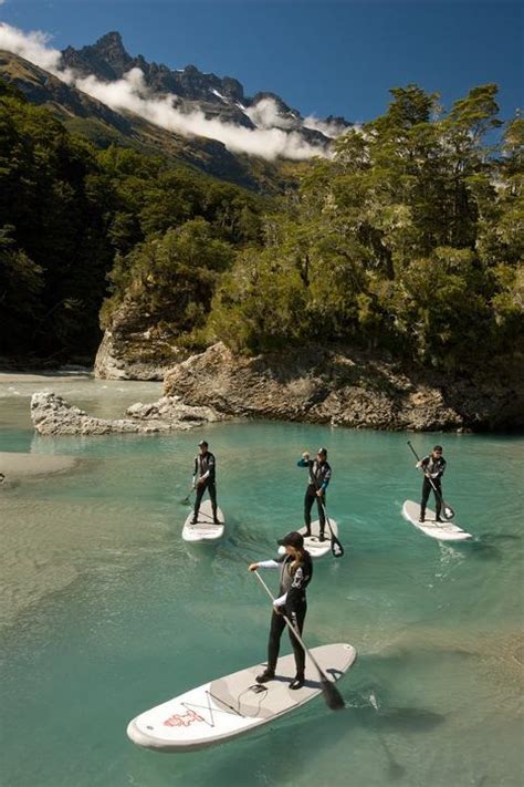 New Zealand Sup Boarding New Zealand Travel Paddle Boarding Pictures